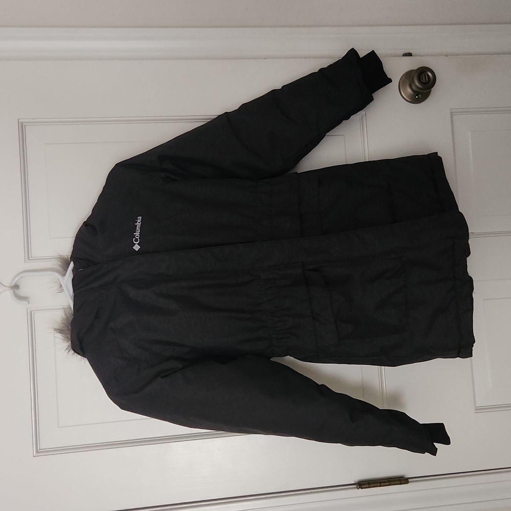 Columbia Black Girls Youth Parka 10/12
